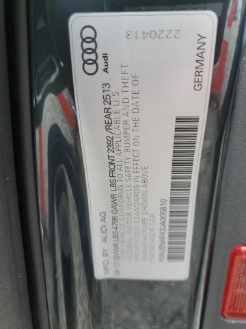 WAUENAF43JA005810 Audi A4 Premium Plus