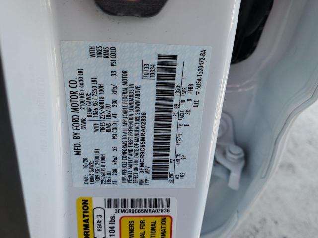 3FMCR9C65MRA02836 Ford Bronco Sport Outer Banks