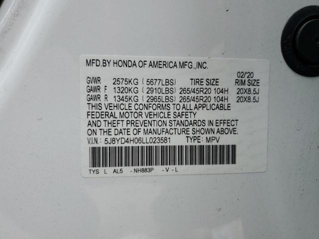 5J8YD4H06LL023581 Acura MDX A-SPEC