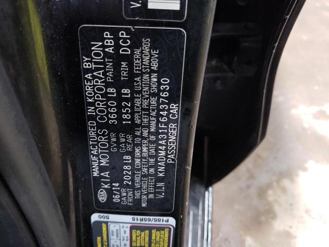 KNADM4A31F6437630 KIA RIO LX