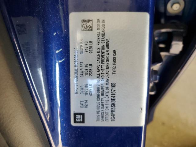 1G4PR5SK8E4167105 Buick Verano Convenience