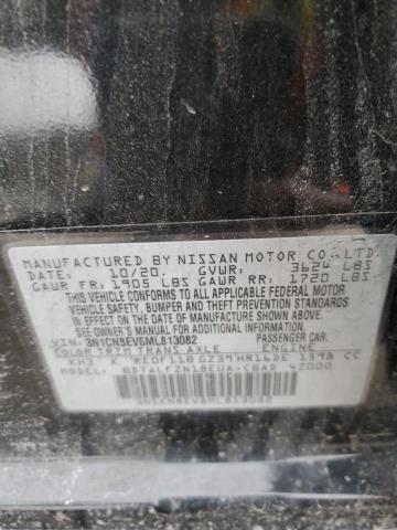 3N1CN8EV8ML813082 Nissan VERSA SV