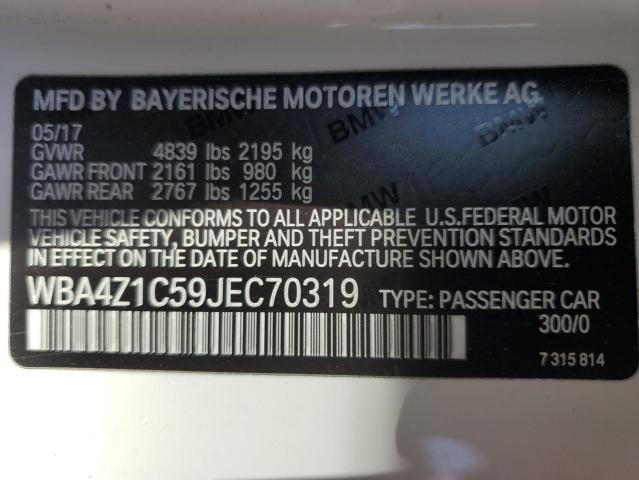 WBA4Z1C59JEC70319 BMW 430I