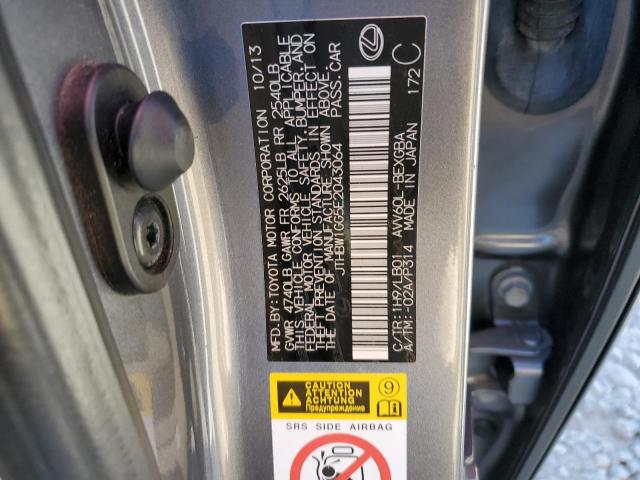 JTHBW1GG5E2043064 Lexus ES 300H