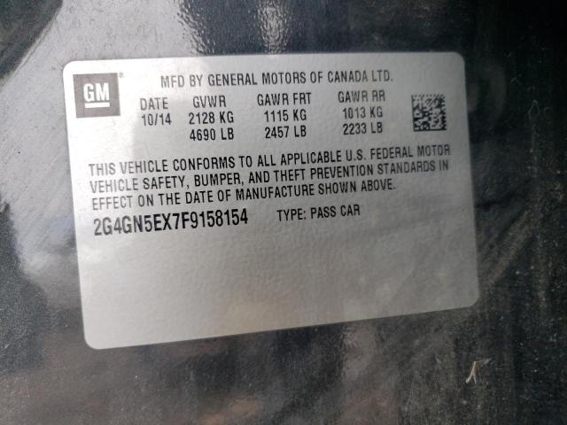 2G4GN5EX7F9158154 Buick Regal Premium