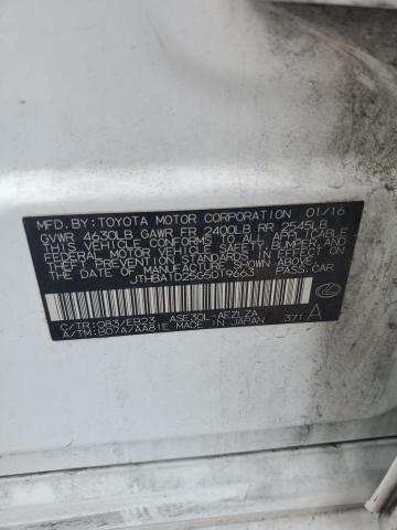 JTHBA1D25G5019663 Lexus IS 200T