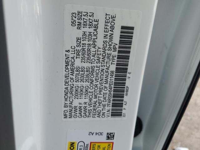 7FARS5H54PE011498 Honda Cr-v Sport