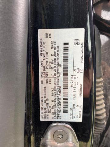 1FMCU0H61LUB18139 Ford ESCAPE SEL