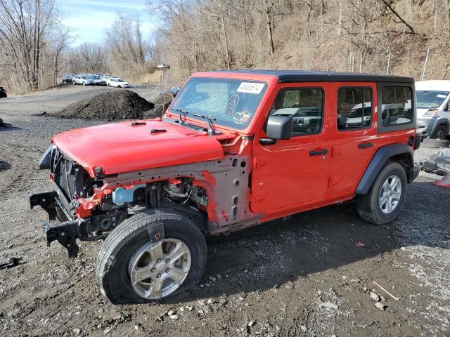 Auction sale of the 2020 Jeep Wrangler Unlimited Sport, vin: 1C4HJXDN8LW285191, lot number: 48483514