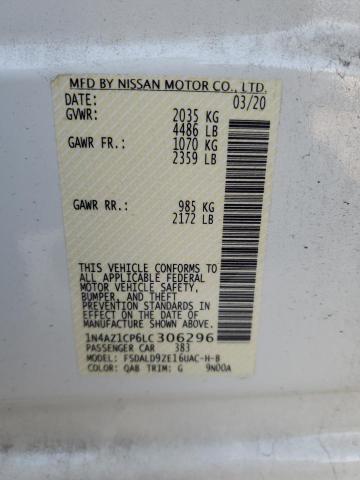 1N4AZ1CP6LC306296 Nissan LEAF SV