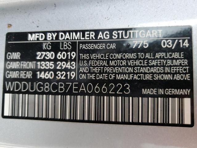 WDDUG8CB7EA066223 Mercedes-Benz S 550