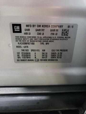 KL4CJGSB6FB271850 Buick Encore