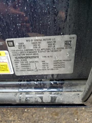 5GAKRAKDXHJ205918 Buick Enclave