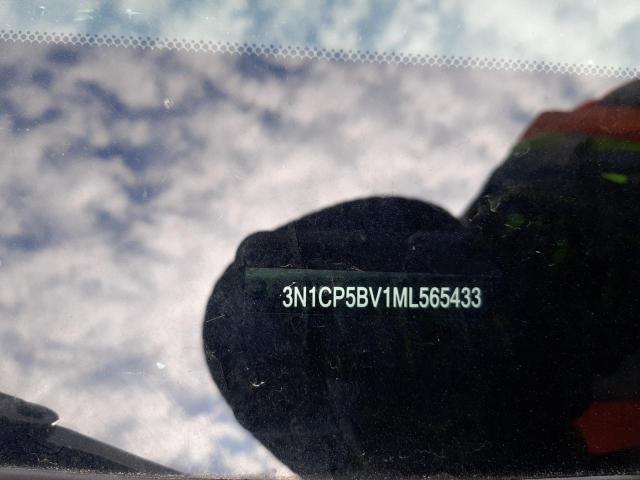 3N1CP5BV1ML565433 Nissan KICKS S
