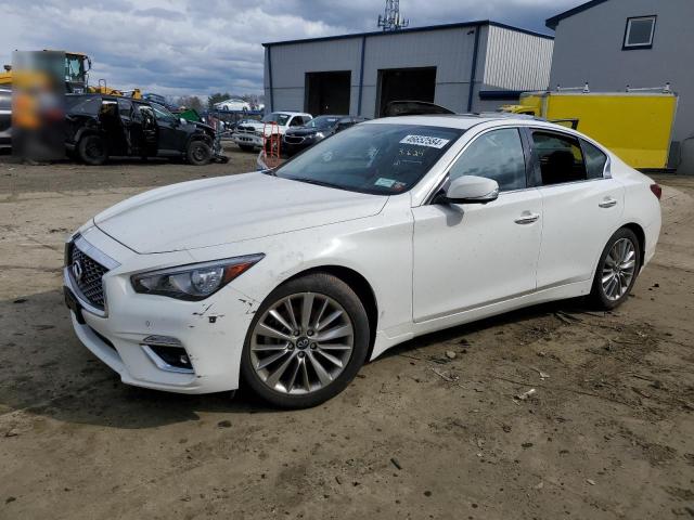 2022 Infiniti Q50 Luxe მანქანა იყიდება აუქციონზე, vin: JN1EV7BR0NM341090, აუქციონის ნომერი: 46652584