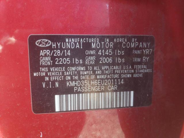 KMHD35LH6EU201114 Hyundai ELANTRA GT