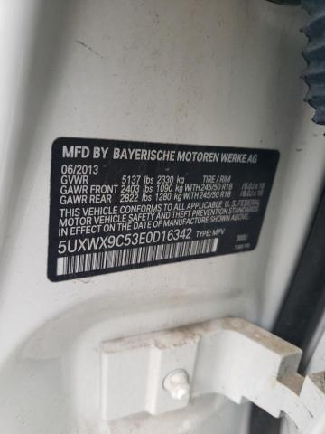 5UXWX9C53E0D16342 BMW X3 Xdrive28i