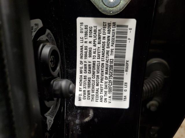 19XFC2F75GE208183 Honda CIVIC EX