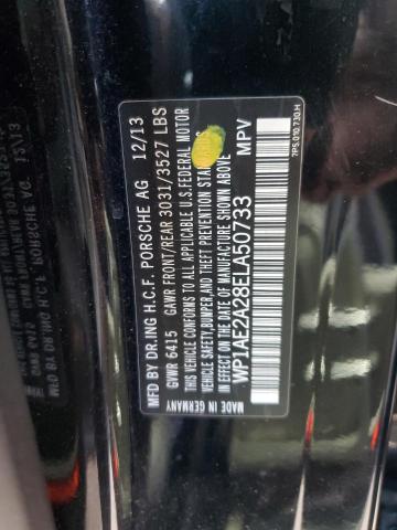 WP1AE2A28ELA50733 Porsche Cayenne S Hybrid