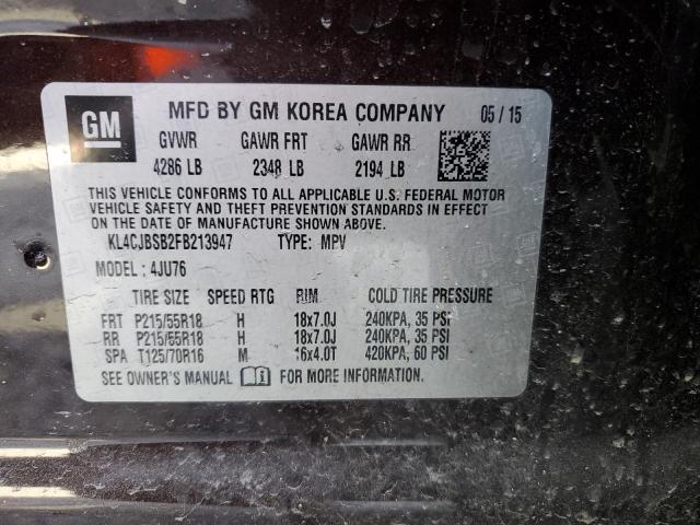 KL4CJBSB2FB213947 Buick Encore Convenience