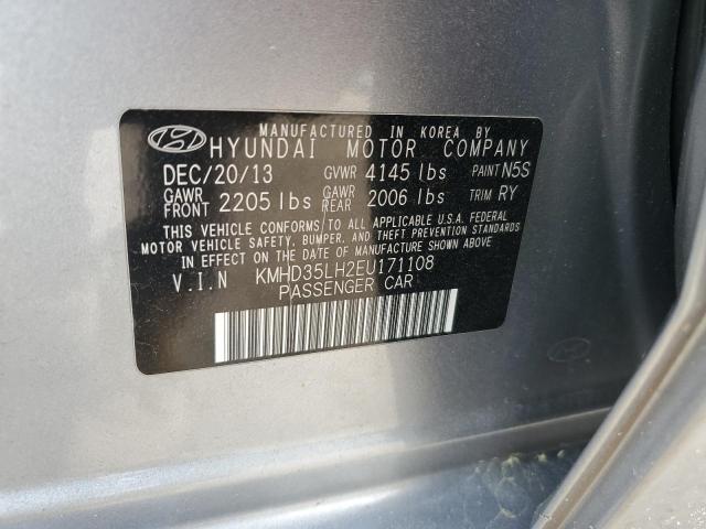 KMHD35LH2EU171108 Hyundai ELANTRA GT