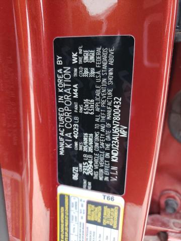 KNDJ23AU6N7800432 KIA SOUL LX