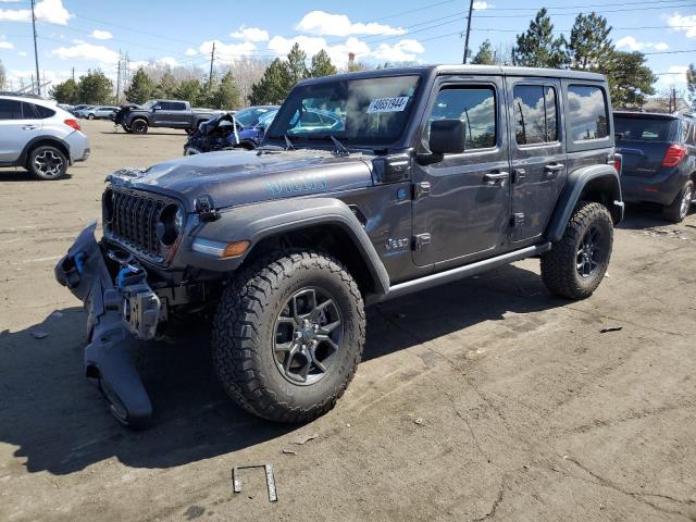 2024 Jeep Wrangler 4xe მანქანა იყიდება აუქციონზე, vin: 1C4RJXN60RW189706, აუქციონის ნომერი: 48651944