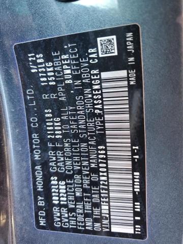 JHMFE1F72NX007969 Honda CIVIC EX