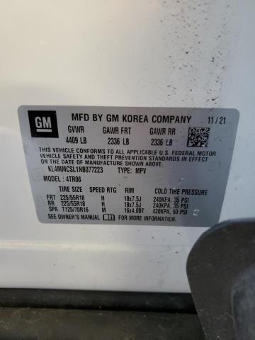 KL4MMCSL1NB077223 Buick Encore Gx Preferred