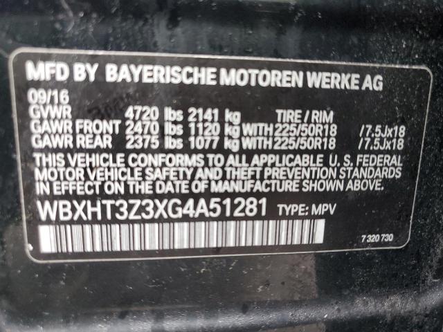 WBXHT3Z3XG4A51281 BMW X1 Xdrive28i