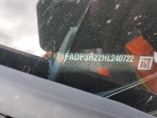 1FADP3H22HL240722 Ford FOCUS SEL