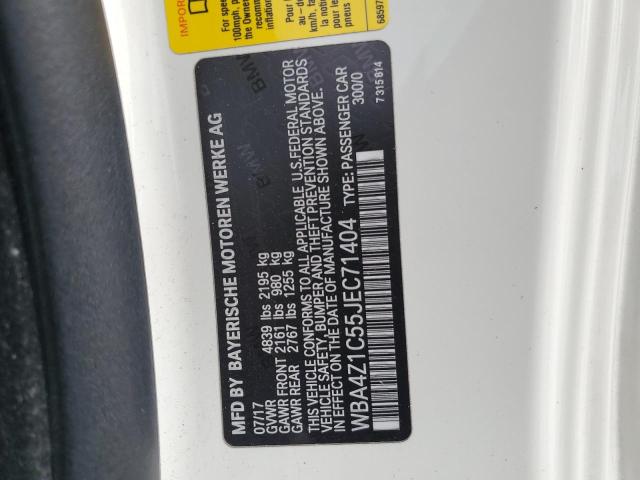 WBA4Z1C55JEC71404 BMW 430I