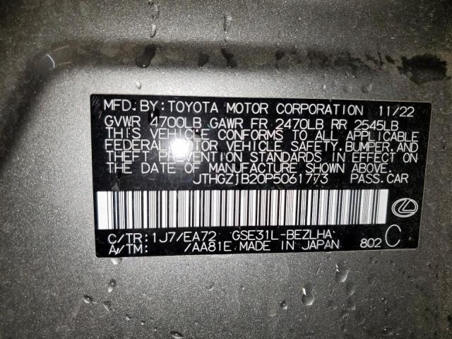 JTHGZ1B20P5061773 Lexus Is 350 F Sport Design