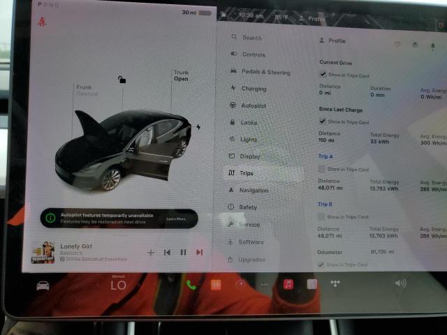 5YJ3E1EB7JF111775 Tesla MODEL 3