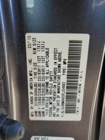 5J6RM4H50FL054662 Honda CR-V EX