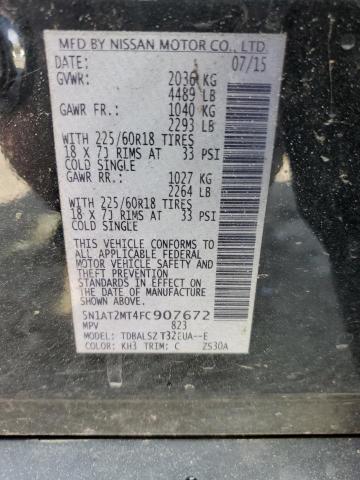 5N1AT2MT4FC907672 Nissan ROGUE S