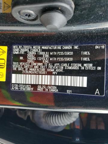 2T2BZMCA7KC195061 Lexus Rx 350 Base