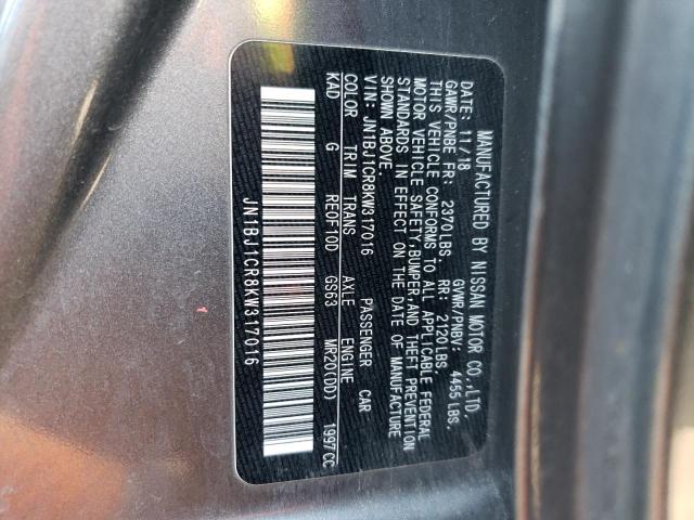 JN1BJ1CR8KW317016 Nissan Rogue Sport S