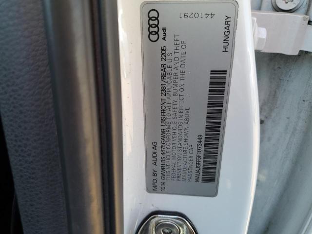 WAUAJGFF5F1073449 Audi A3 PREMIUM