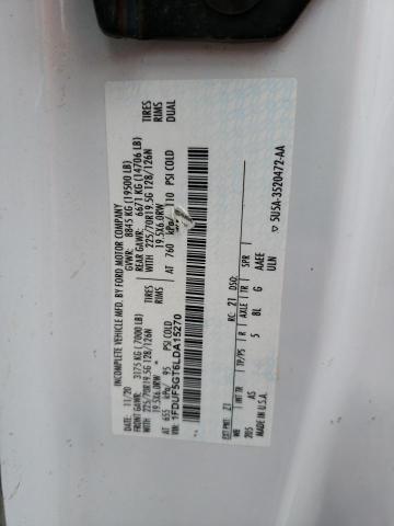1FDUF5GT6LDA15270 Ford F550 Super Duty
