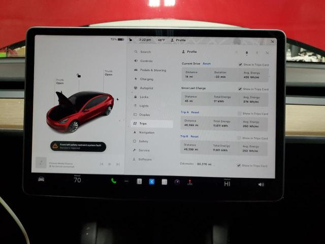 5YJ3E1EA8NF286081 Tesla MODEL 3