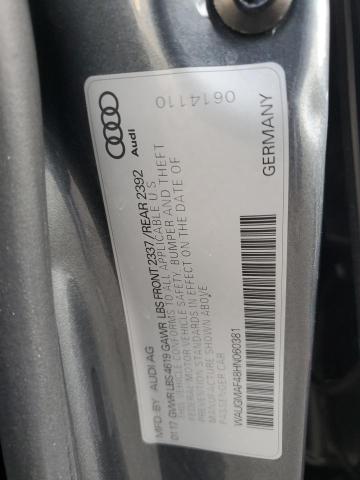 WAUGMAF48HN060381 Audi A4 Ultra Premium