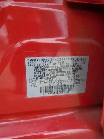 3N1AB7AP4GL675255 Nissan SENTRA S