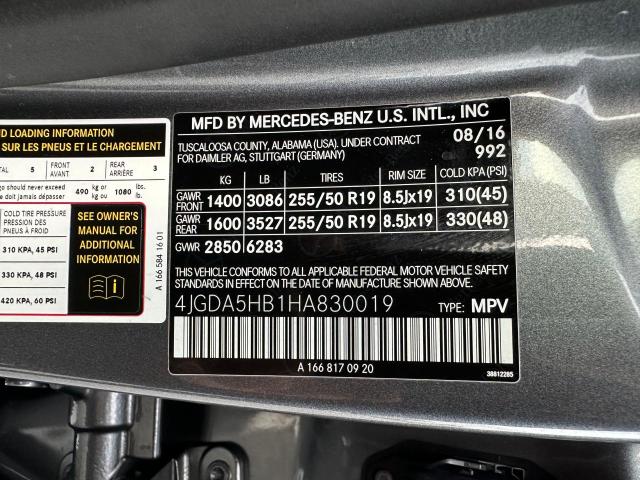 4JGDA5HB1HA830019 Mercedes-Benz Gle 350 4matic