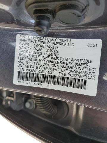 19XZE4F52ME011811 Honda INSIGHT EX