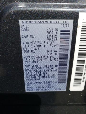 5N1CL0MM0EC516734 Infiniti Qx60 Hybrid