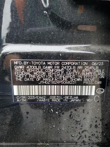JTHGZ1B2XP5068231 Lexus Is 350 F Sport Design
