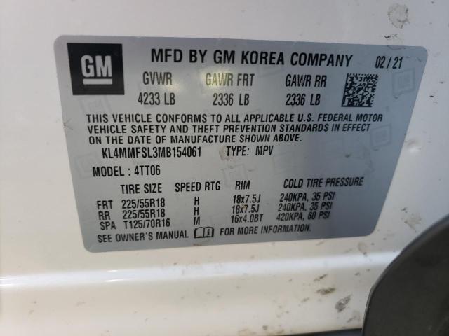 KL4MMFSL3MB154061 Buick Encore Gx Essence
