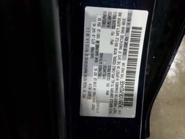 3MZBN1V38JM224499 Mazda 3 TOURING