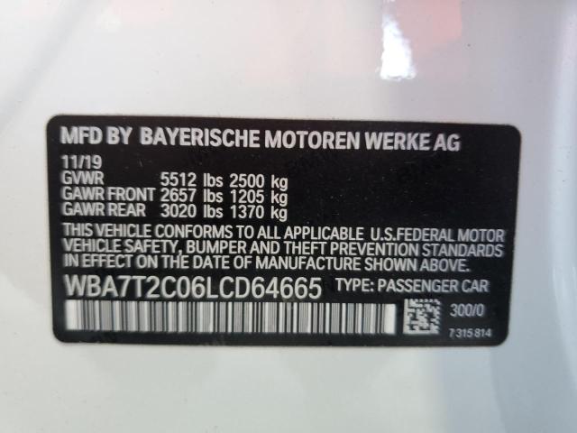 WBA7T2C06LCD64665 BMW 740 I